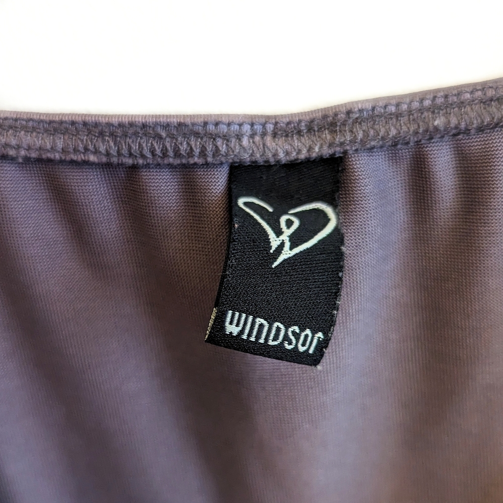Windsor Wrapped in Stylish Satin Mini Dress - Picture 3 of 6